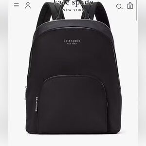 Kate Spade Black Laptop Backpack